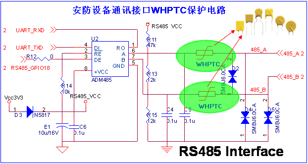 wh ptc在安防設(shè)備通訊接口的應(yīng)用